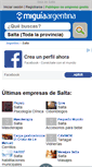 Mobile Screenshot of guia-salta.miguiaargentina.com.ar