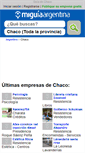 Mobile Screenshot of guia-chaco.miguiaargentina.com.ar