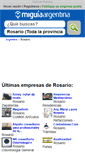 Mobile Screenshot of guia-rosario.miguiaargentina.com.ar