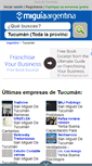 Mobile Screenshot of guia-tucuman.miguiaargentina.com.ar