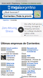Mobile Screenshot of guia-corrientes.miguiaargentina.com.ar