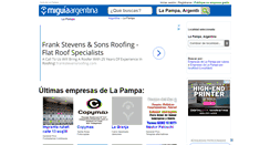 Desktop Screenshot of guia-la-pampa.miguiaargentina.com.ar