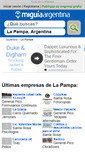 Mobile Screenshot of guia-la-pampa.miguiaargentina.com.ar