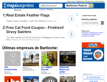Tablet Screenshot of guia-bariloche.miguiaargentina.com.ar
